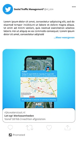 Screenshot Social Traffic Management service